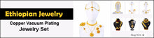 Ethlyn Best Quailty Ethiopian jewelry sets Gold Color hair jewelry 6pcs sets & African jewelry for Ethiopia best Women gift S27
